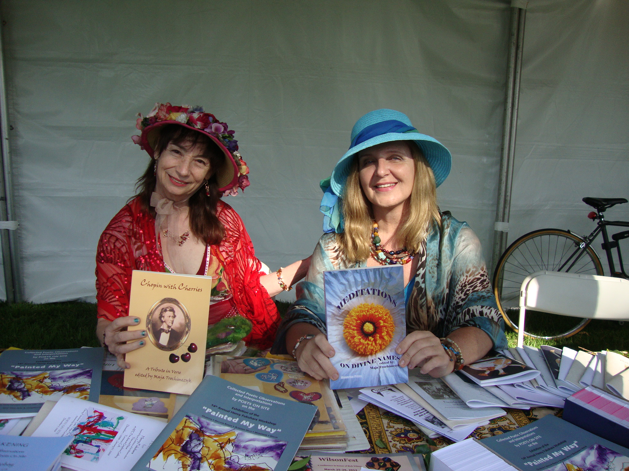 Maja Trochimczyk and Kathabela Wilson, Pasadena, May 2012